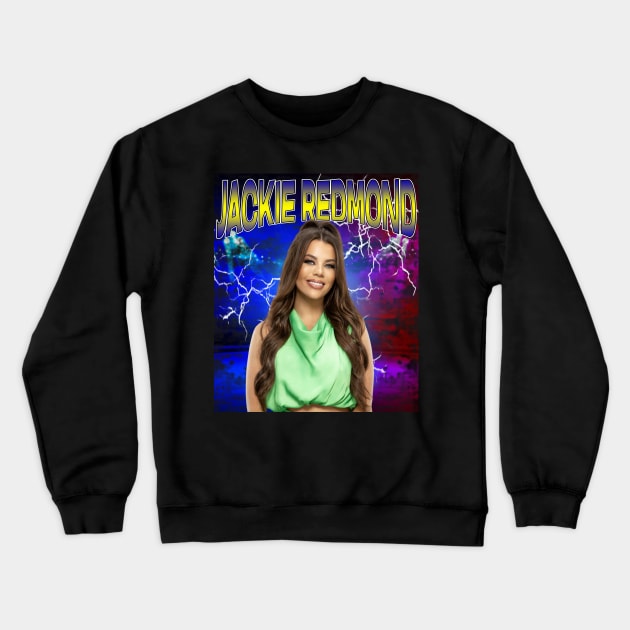 JACKIE REDMOND Crewneck Sweatshirt by Rofi Art